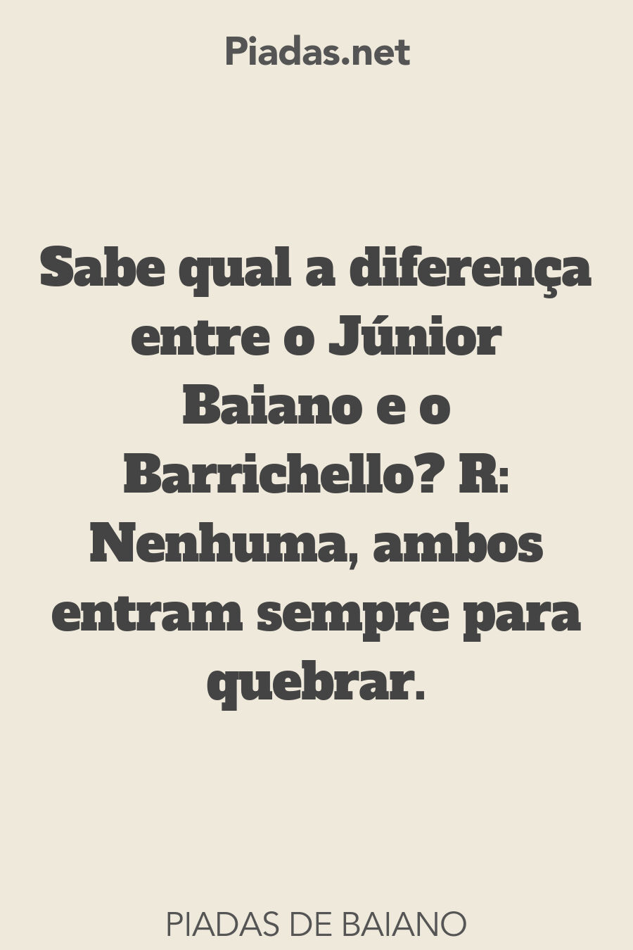 baiano piadas