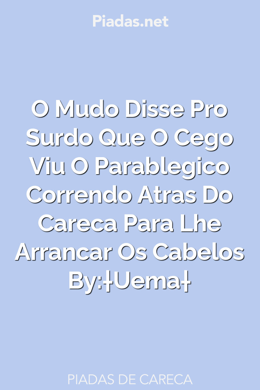 careca frases curtas