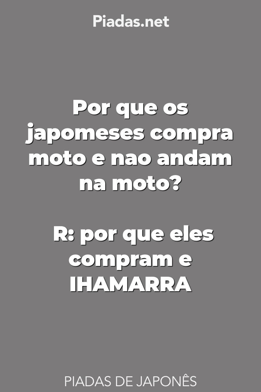 japonês piadas