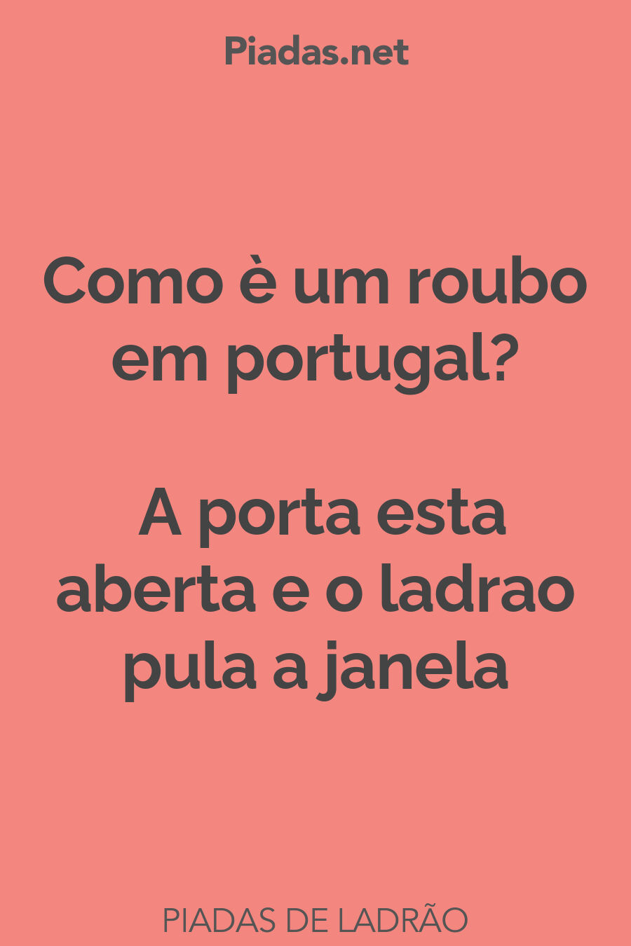 ladrão piadas