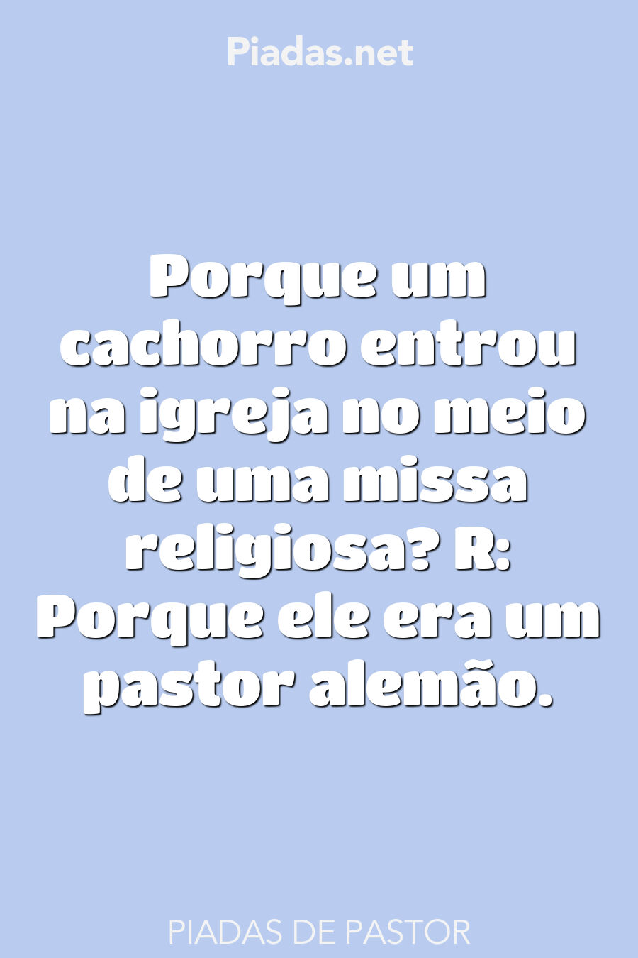 pastor anedotas