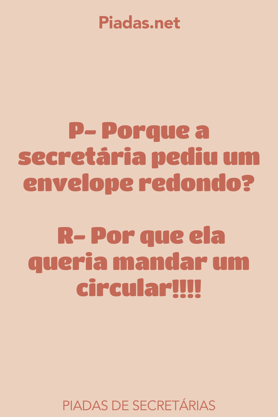 secretárias piadas